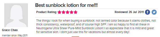 Neutrogena Puremild Sunblock SPF50 - Kem Chống Nắng cho Da Nhạy Cảm 5