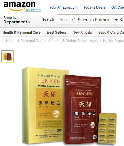 Ðông Trùng Hạ Thảo Ten Ken của Nhật Bản sản phẩm dành cho tất cả mọi gia đình