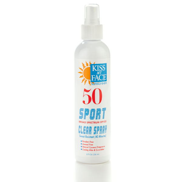 Kiss my face sports spray spf 50, 256ml, xịt chống nắng cho người chơi thể thao