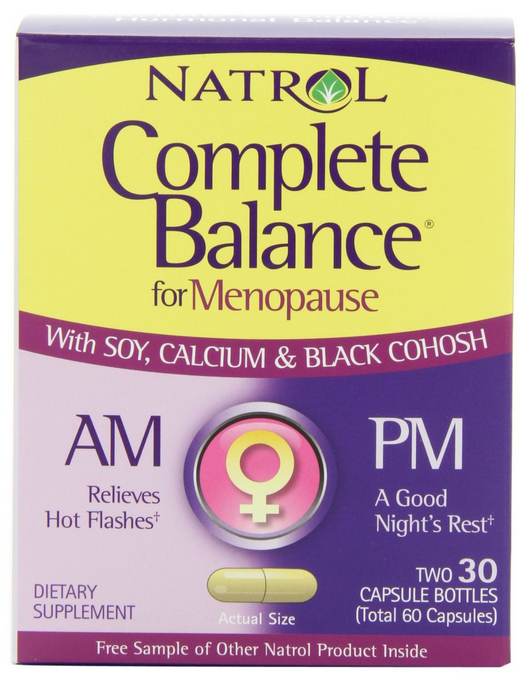 Natrol Complete Balance for Menopause AM/PM Formula