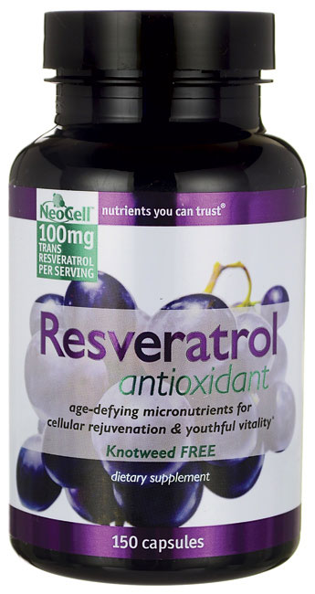 NeoCell’s Resveratrol Antioxindant từ hợp chất resveratrol cải thiện hệ thống tim mạch, chống oxy hóa