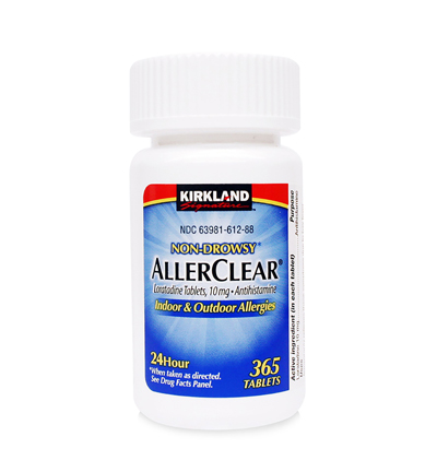 Kirkland Signature AllerClear Non-Drowsy chuyên đặc trị các triệu chứng liên quan đến bệnh hô hấp
