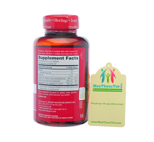 Thuốc Calcium Magnesium Vitamin D3 2