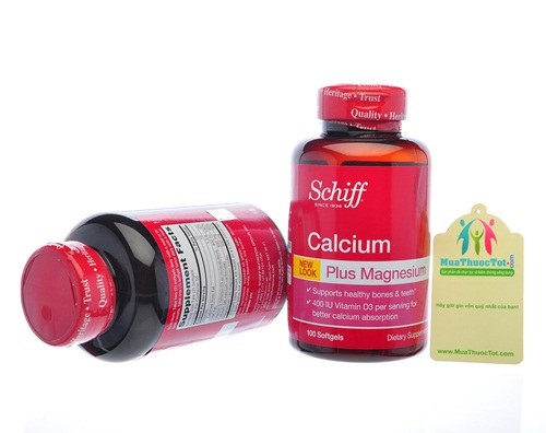 Lợi ích cụ thể mà thuốc Calcium-Magnesium của Schiff mang lại cho người sử dụng là gì?