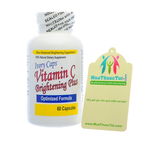 Ivory Caps Vitamin C thuốc uống làm trắng và đẹp da