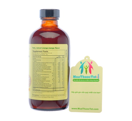 Thành phần Chidlife Vitamin & Mineral thực phẩm chức năng cung cấp vitamin và khoáng chất
