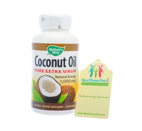 Coconut Oil Pure Extra Virgin bổ sung chất béo lành mạnh