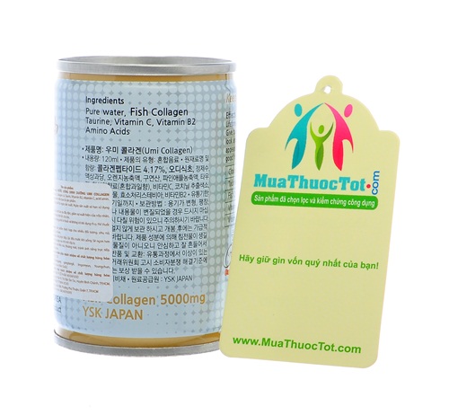 Thành phần UMI Collagen Taurine & Vitamin C 5000mg