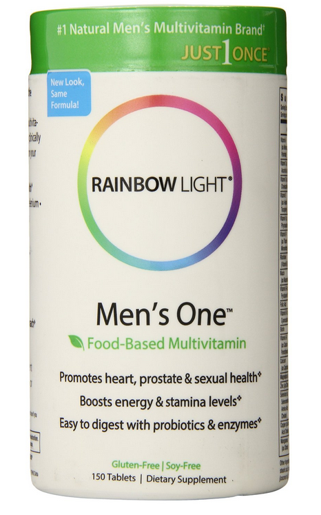 RainBow Light Men's One Multivitamin bổ sung Vitamin, khoáng chất cho cơ thể nam giới