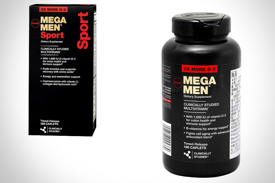 GNC Mega Men Sport bổ sung Vitamin và các khoáng cho nam giới