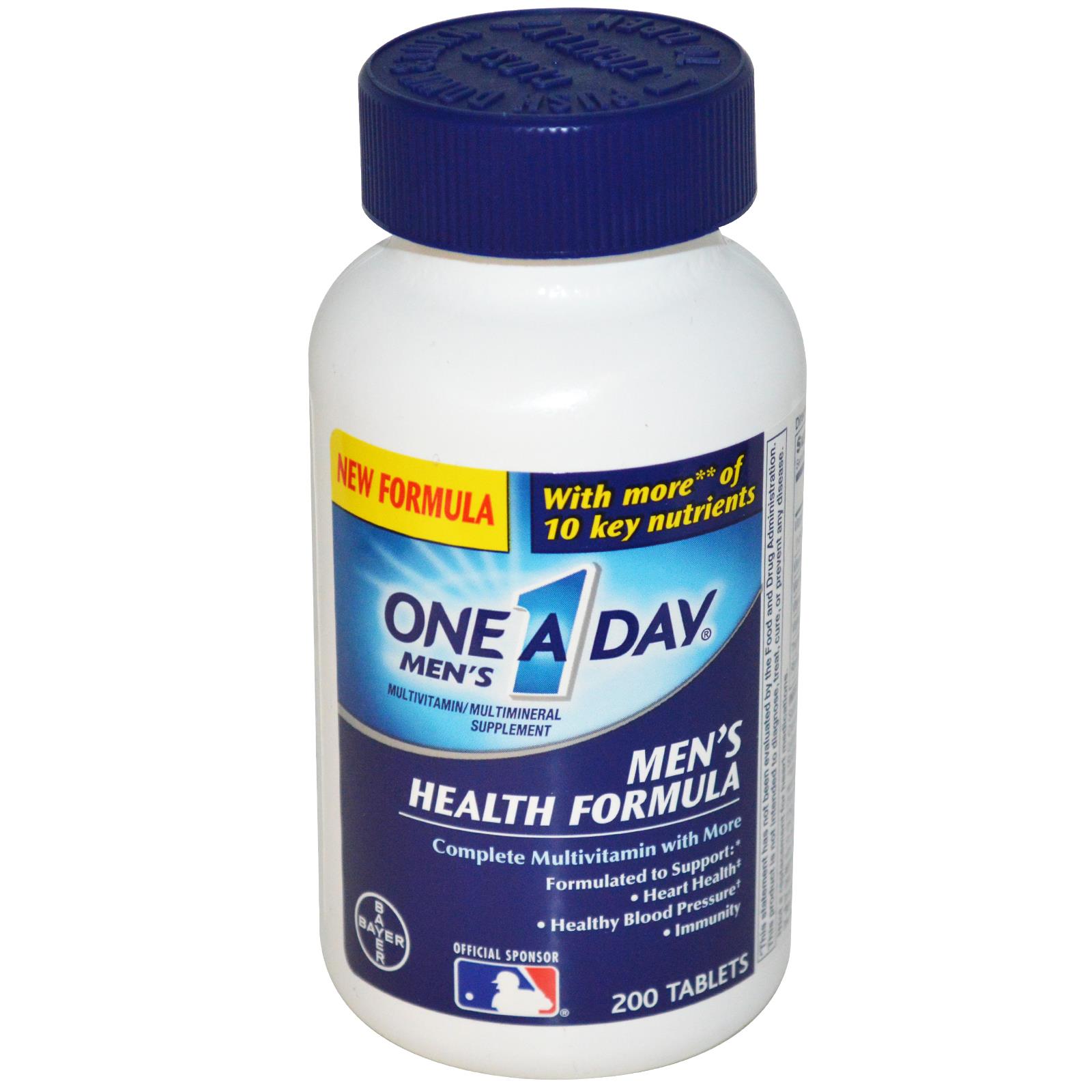 One a Day Men's Health Formula giúp tim, mạch, huyết áp khỏe mạnh