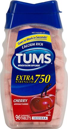 Tums extra strength 750