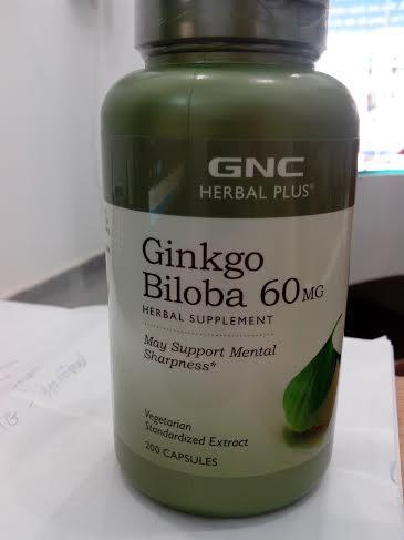 Thuốc bổ não GNC Herbal Ginkgo Biloba