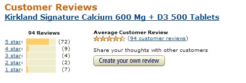 Kirland Signature Calcium with Vitamin D3