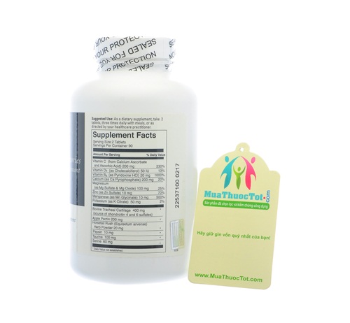 thành phần Uricinex Normal Uric Acid