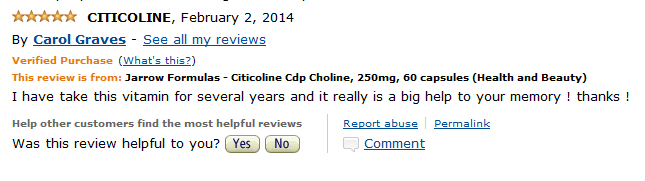 Jarrow formulas citicoline cdp choline 60 viên - mỹ: viên uống tăng tuần hoàn máu, bổ não tăng cường trí nhớ