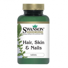 Swanson Hair Skin & Nails bổ sung dinh dưỡng hoàn hảo cho tóc, chăm sóc da và móng tay