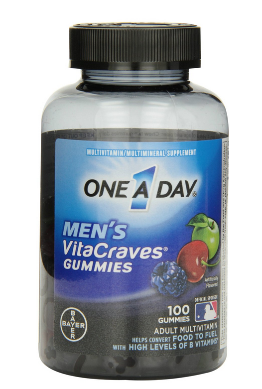 One a Day Men's Vitacraves Gummies cung cấp đầy đủ viatmin và khoáng chất cho nam giới