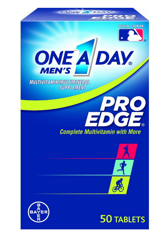 One-A-Day Men's Pro Edge Multivitamin cung cấp đầy đủ vitaim cho nam giới