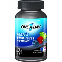 One A Day Men's VitaCraves Gummies - Viên bổ sung vitamin và khoáng chất, 50 viên