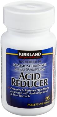 Kirkland Signature Acid reducer hỗ trợ tiêu hóa, điều trị chứng ợ nóng khó tiêu