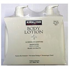 Kirkland Body Lotion Made with 100% Pure Plant Extracts- Bộ Kem dưỡng da toàn thân, 650 ml