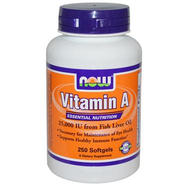 Now foods vitamin a essential nutrition 25000 iu- bổ sung vitamin a cho cơ thể, 250 viên