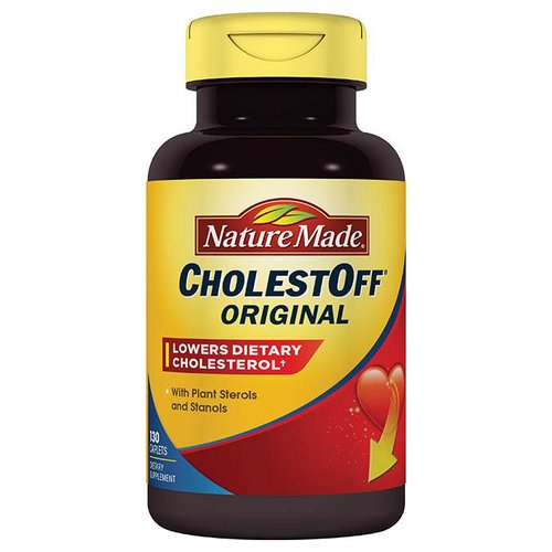 Nature Made CholestOff Original Dietary Supplement làm giảm cholesterol trong máu và ngừa bệnh tim mạch