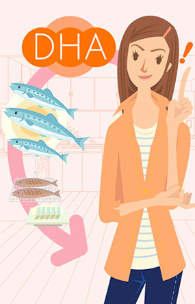 DHA là một trong những axit béo thuộc nhóm axit omega- 3