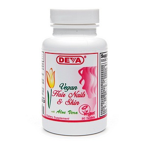 Deva vegan hair nails and skin – viên uống chăm sóc da tóc và móng 90 viên