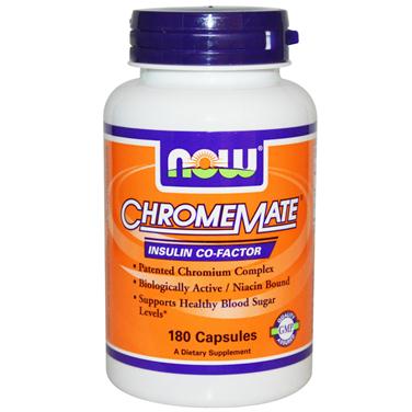 Now chromemate bổ sung crom giúp tăng cường chuyển hóa năng lượng cho cơ thể, 180 viên
