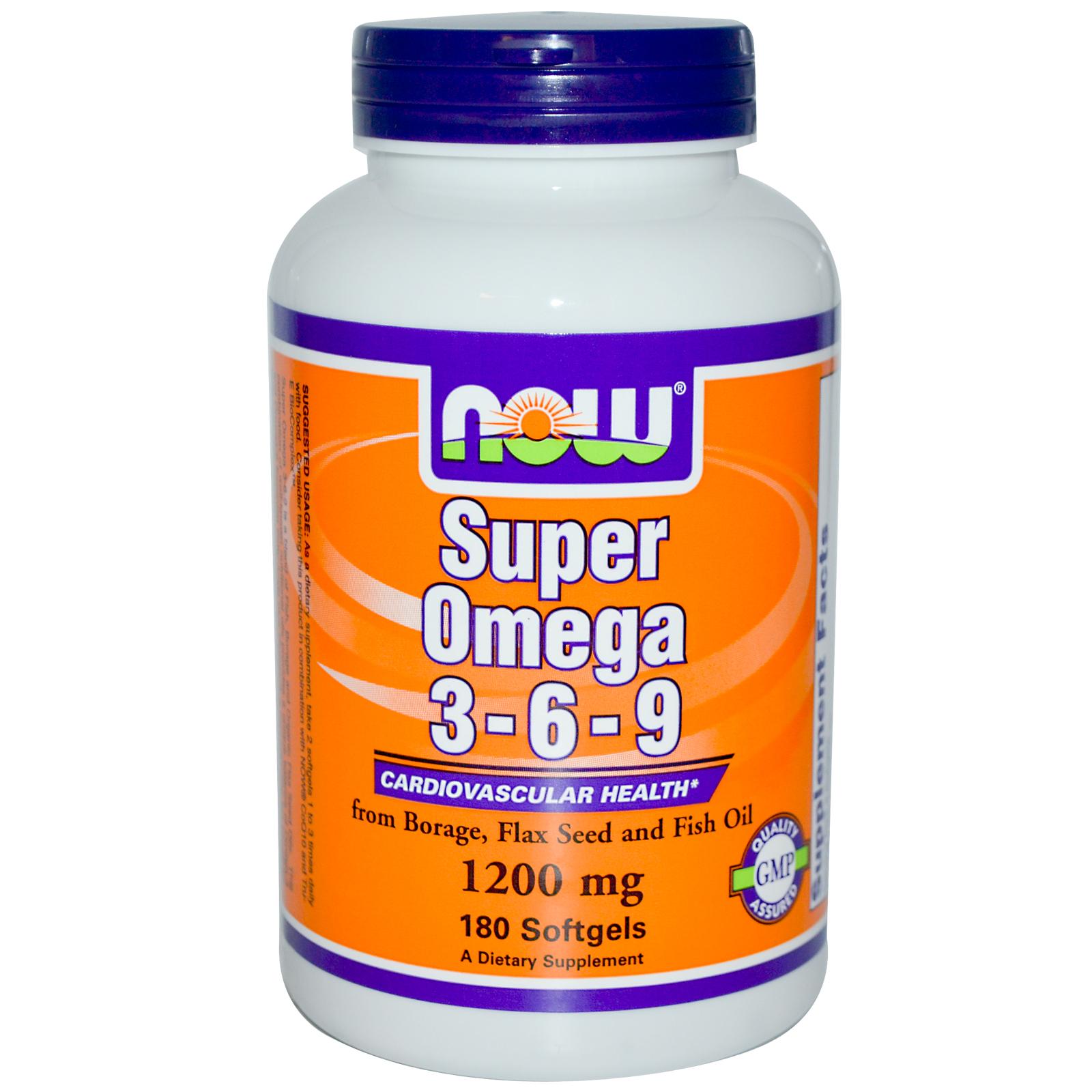 NOW FOOD Super Omega 3, 6, 9 là sự kết hợp hoàn hảo cân bằng, độc đáo giữa Omega-3, 6, 9, giúp duy trì sức khỏe tim mạch