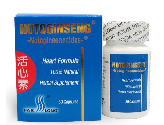 Farlong Notoginseng Heart Formula 100% Natural được chiết xuất từ bột tam thất tự nhiên duy trì sức khỏe hệ tim mạch