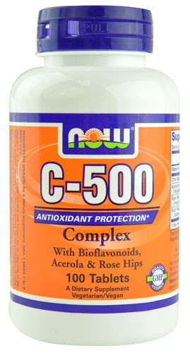 Now c-500 complex – viên uống bổ sung vitamin c giúp tăng cường hệ miễn dịch, chống lão hóa cho cơ thể, 100 viên