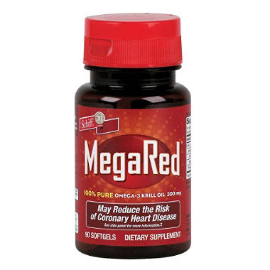 Schiff MegaRed Omega- 3 Krill Oil cung cấp omega 3 giúp hỗ trợ tim mạch