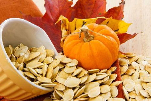 Natural pumpkin seed oil