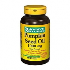 Good’N Natural Pumpkin Seed Oil – Viên uống bổ sung vitamin giúp tăng cường sức khỏe toàn diện, 100 viên