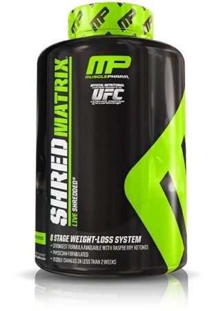 Muscle Pharm Shred Matrix hỗ trợ giảm cân và cải thiện năng lượng