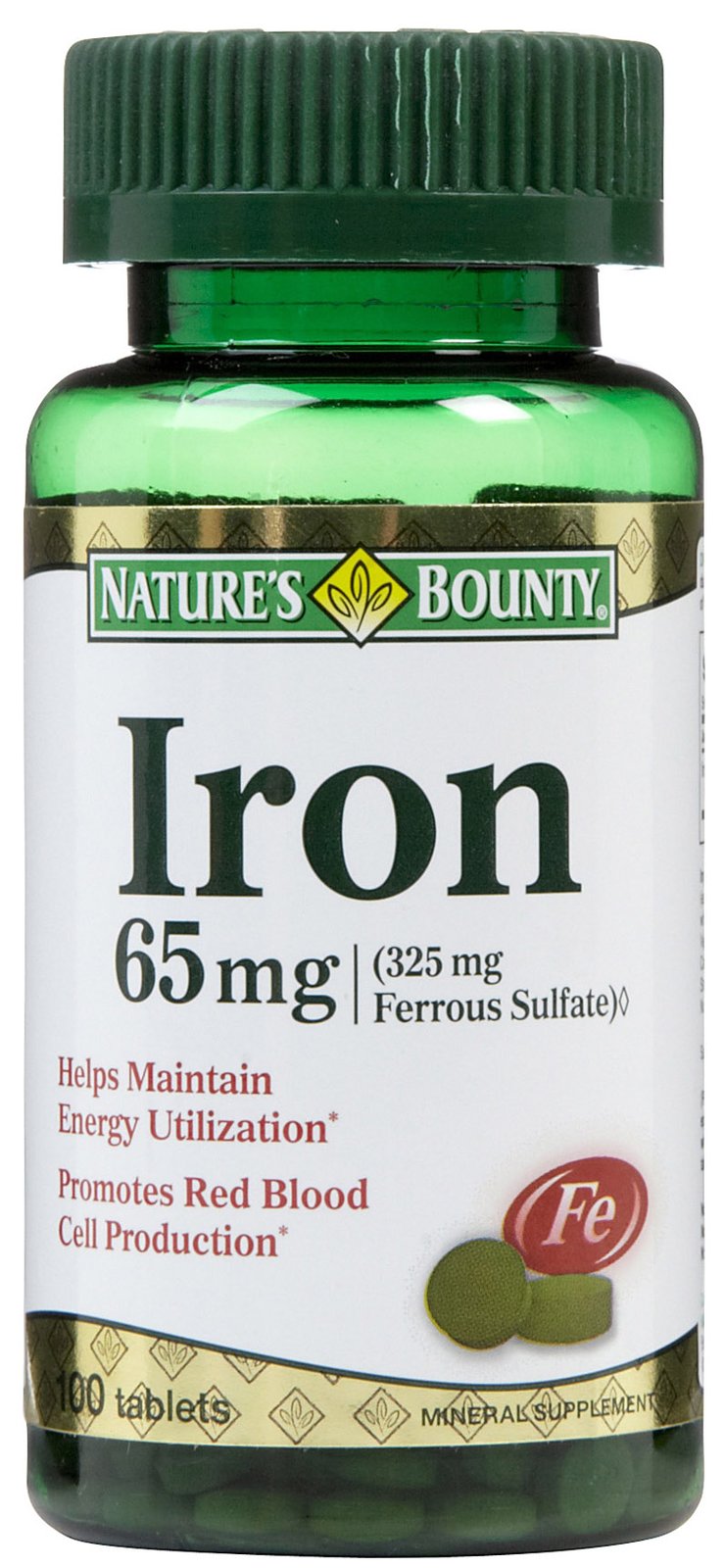 Nature's Bounty Ironn bổ sung sắt