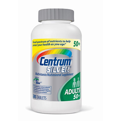 Centrum Silver Multivitamin & Multimineral adults 50+ cung cấp vitamin và khoáng chất cho người trên 50 tuổi