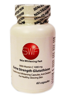 Swf glutathione extra strength skin whitening - viên uống trắng da, 60 viên