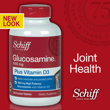 Schiff Glucosamine Plus MSM 1500mg điều trị đau nhức xương khớp