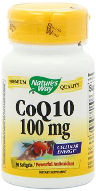Viên uống nature's way coq10 100mg giúp bảo vệ tim mạch, điều hòa huyết áp, 30 viên