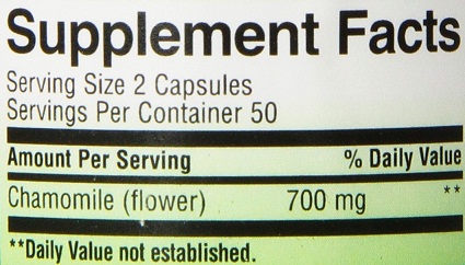 thành phần Chamomile