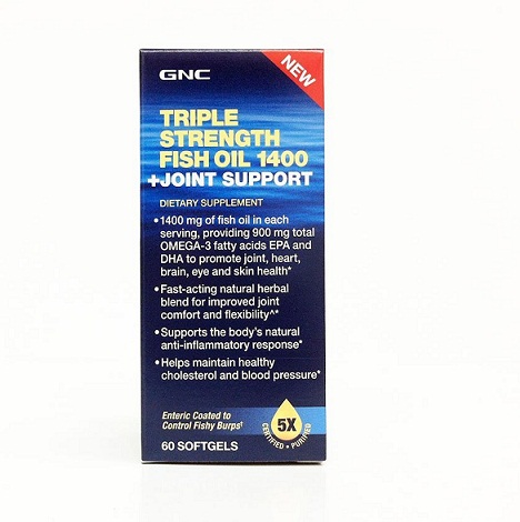GNC TRIPLE STRENGTH FISH OIL 1400
