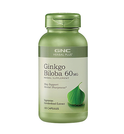 GNC Herbal Ginkgo Biloba 60 mg 100 viên