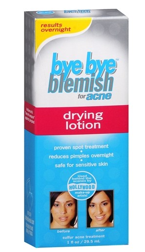 Bye bye blemish drying lotion