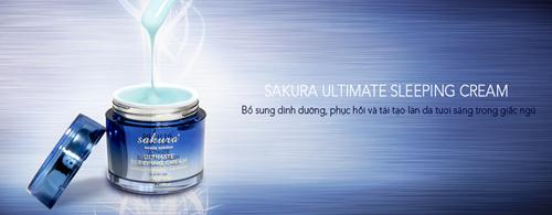 Tác dụng nổi bật của sakura ultimate sleeping cream