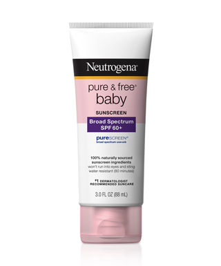 Kem chống nắng cho trẻ em - neutrogena pure & free® baby sunscreen lotion broad spectrum spf 60+, 88ml