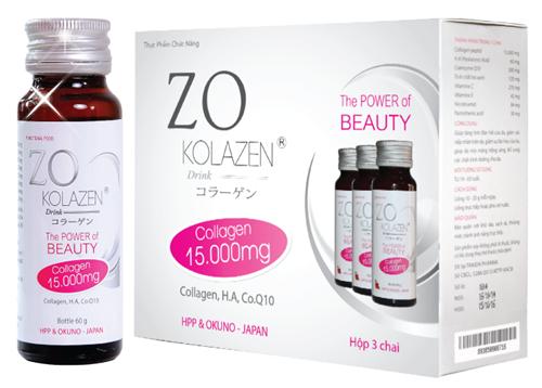 Tác dụng nổi bật của nippi zokolazen drink collagen 15000mg